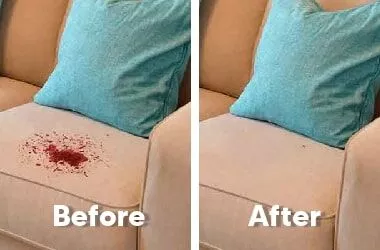 Couch Blood Stain Removal